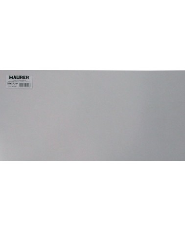 Lastra di vetro sintetico liscio trasparente MAURER 50X100CM SPESSORE 2MM