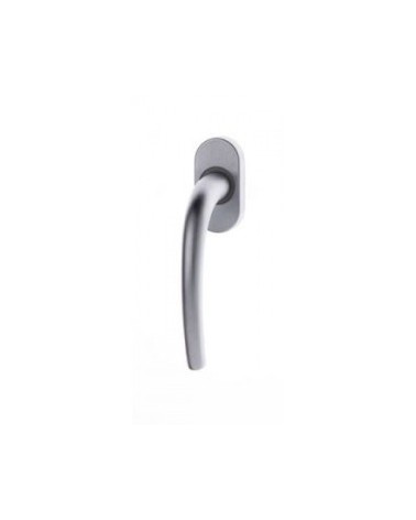 MANIGLIA OTTONE CROMATO SATINATO MILENA 40-35 GHIDINI