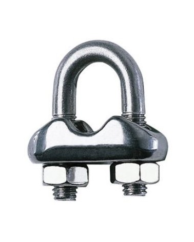 MORSETTO ACCIAIO INOX PPERFUNE D 4 MM AISI 304