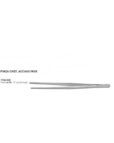 PINZA CHEF IN ACCIAIO INOX CM30 art..1150.030