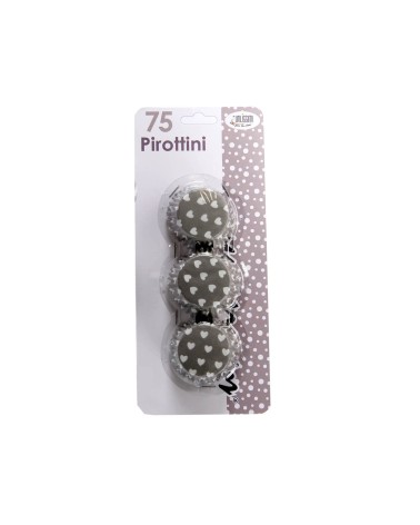 PIROTTINI CARTA 5CM COLORATI LILLO PEDRINI 75PZ