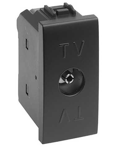 PRESA COASSIALE TV 9,5MM DIRETTA BIANCO DELIGHT