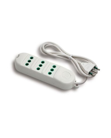PROLUNGA MULTIPRESA 3X0,75 3 POSTI ART. 41000 FANTON