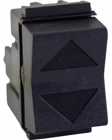 PULSANTE DOPPIO 2NA 10A GRIGIO STANDARD