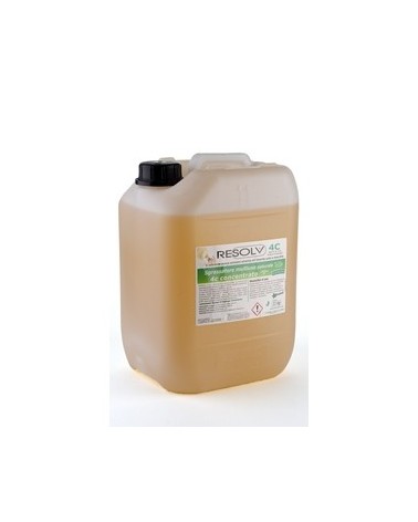 RESOLV 4C (CONCENTRATO) 5LT sgrassatore igienizzante ecologico.