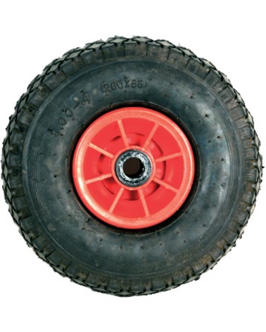RUOTA PNEUMATICA CON CUSCINETTO MM.20X75 4T MM.260X85