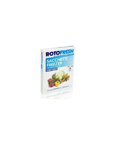 SACCHETTI FREEZER gelo 10LT 40x50cm 15PZ ROTOFRESH
