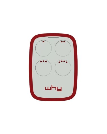 Sice radiocomando WHY EVO NEW 4 tasti, multifrequenza. Duplicazione con autoapprendimento. Può duplicare sia radiocomandi a codi