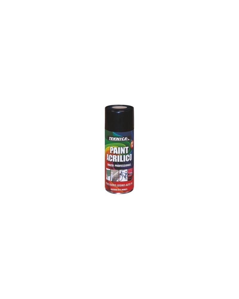 SPRAY NERO LUCIDO RAL 9003 400ML TEKNICA ART. TK17-0203