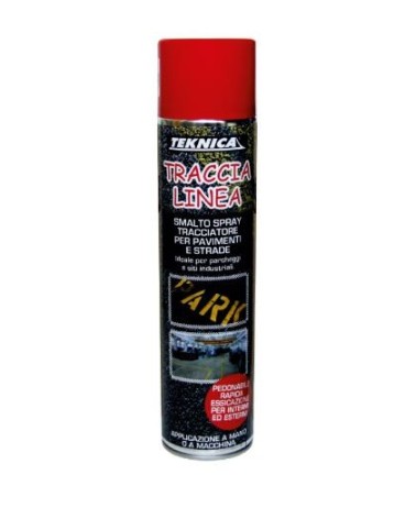 SPRAY TRACCIA LINEA GIALLO ML600 TEKNICA ART. TK17-0401