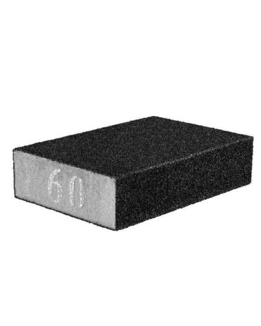 SPUGNA ABRASIVA RETTANGOLARE GRANA 60 - GRAPHITE ART. 55H915