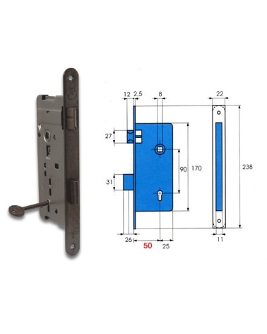 STV 105 SERRARUTA PATENT GRAN E50 F22 BT BR
