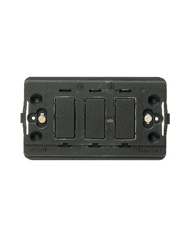 SUPPORTO 3 POSTI RESINA MAGIC BTICINO ART.503R