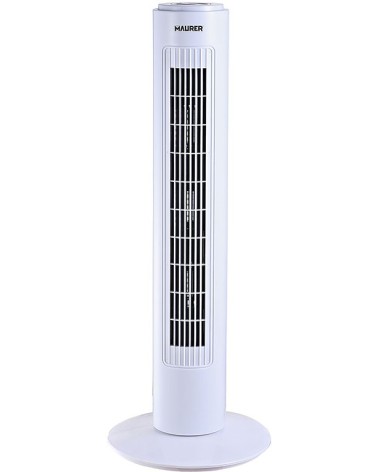 VENTILATORE A TORRE 3 VELOCITA' 45W BIANCO H73 CM