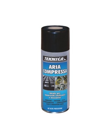 ARIA COMPRESSA ML400 SPRAY. Gas compresso potente. Rimuove polvere, sporcizia ed impurità, in punti difficilmente raggiungibili.