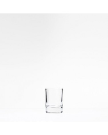Bicchiere da shot in vetro da 4,5cl. Linea Indro 45