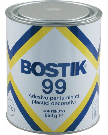 Bostik 99 400ML adesivo semifluido a contatto - resistente fino a 70° - ideale per incollaggio di laminati plastici, sughero, li