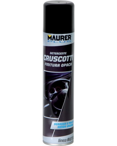 Detergente spray per cruscotti ML300 MAURER PLUS -  alto potere sgrassante e detergente - pulisce, lucida e protegge dagli agent