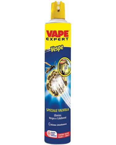 Insetticida antivespe spray Vape Expert 750ML - elimina vespe (e nidi), ragni, cimici, calabroni ed altri insetti pericolosi