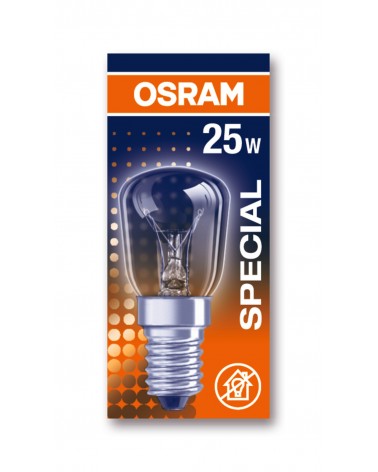 Lampada ad incandescenza tubolare DA FORNO SPC.T26 57 CL 25W 230V E14 FS1 OSRAM