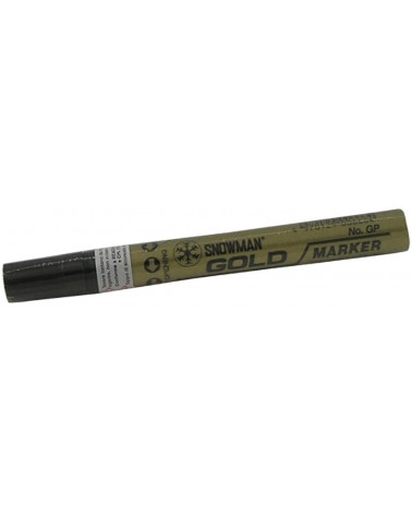 Marcatore a pennarello SNOWMAN art. P200 - punta in fibra acrilica di 4,5 mm - larghezza tratto da 1,5 a 3 mm -  per scrittura s