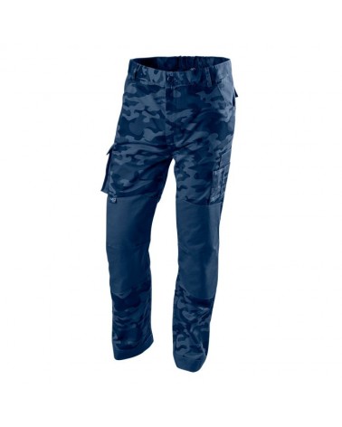 Pantaloni da lavoro CAMO Navy NEO TAGLIA L (52). Materiali cotone 60%, 37% poliestere, 3% spandex. 255g/m2.