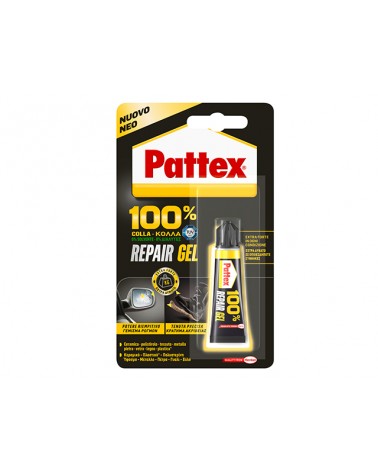PATTEX COLLA REPAIR GEL EXTREME 8 GRAMMI - adesivo flessibile multiuso, ideale per tutti i materiali (legno, metalli, plastica, 