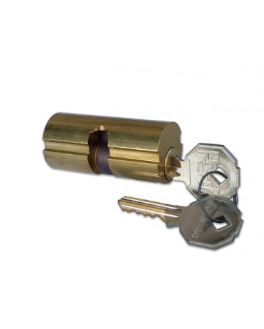 Prefer cilindro 6842-0000 per serranda. Diametro 26 mm. A=56mm, B=28mm, C=28mm. Fornito con 2 chiavi. Per serr 5520.