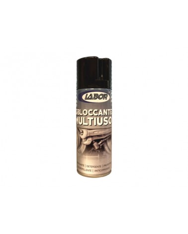 Sbloccante spray multiuso labor 400ml: sblocca, protegge, lubrifica, pulisce.