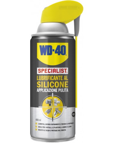 Spray lubrificante al silicone 400ML - asciuga rapidamente e previene gli inceppamenti - ideale per metallo, plastica, gomma e l