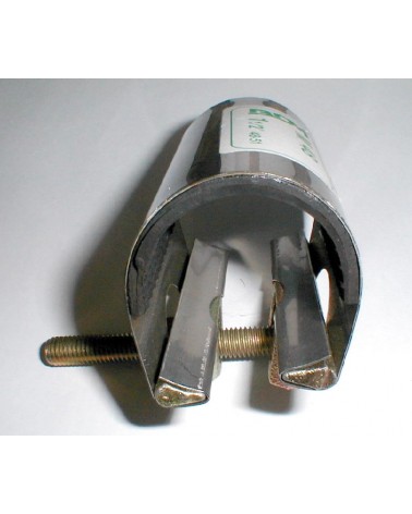 STAFFA / Collare di riparazione a 1 tirante per tubo da 3/4 MM26-30 In acciaio INOX per la riparazione di rotture localizzate o 