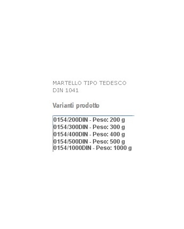 MARTELLO TEDESCO    GR 200