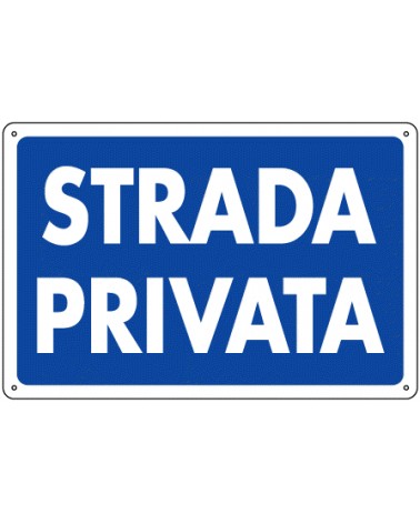 CART STRADA PRIVATA    PVC