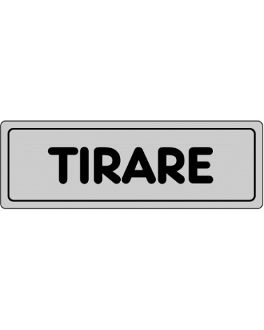 CART ADESIVO TIRARE   15X5