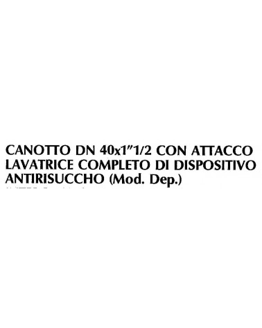 CANOTTO ATT/LAVAT 40x1,1/2