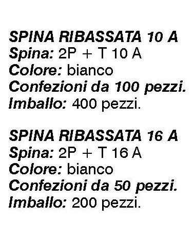 SPINA 2P + T 10A RIBA BIAN