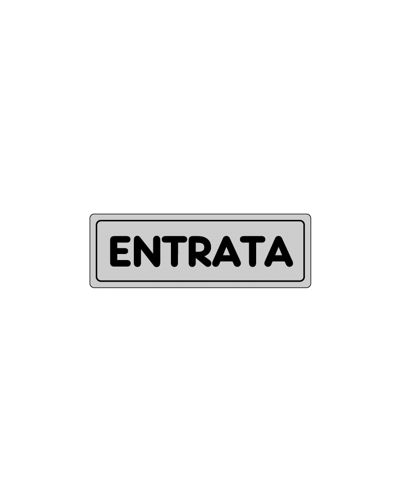 CART ADESIVO ENTRATA  15X5