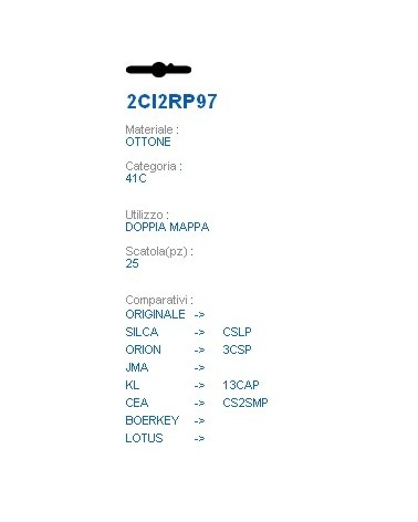 CHIAVE 2CI2RP97 | CSLP    