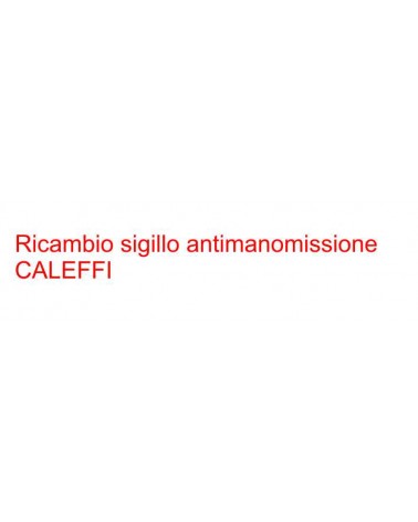 SIGILLO RICAMBIO X RIPART 