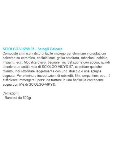 SCIOLGO-VIKY 97 600GR     