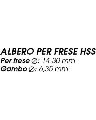 ALBERO FRES/TAZ 14-30 6,35