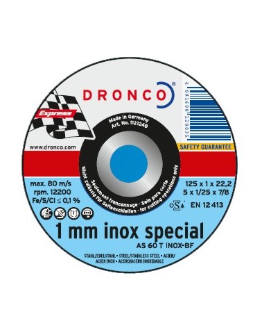 DISCO INOX SPECIAL 125X1.6