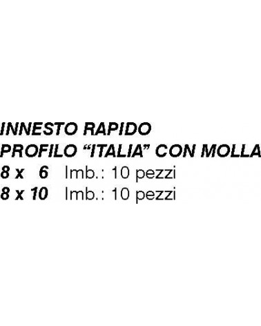 INNESTO RAP ITALIA C/M 8X6