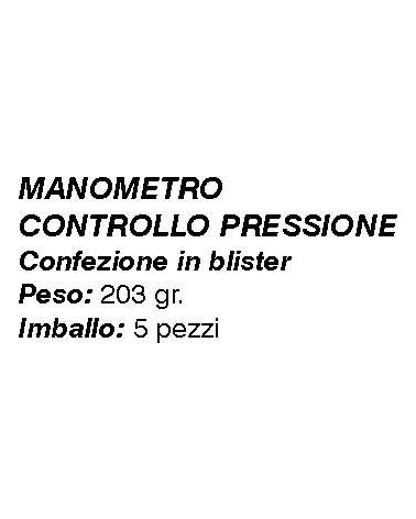 MANOMETRO PROV/PRESS 25   