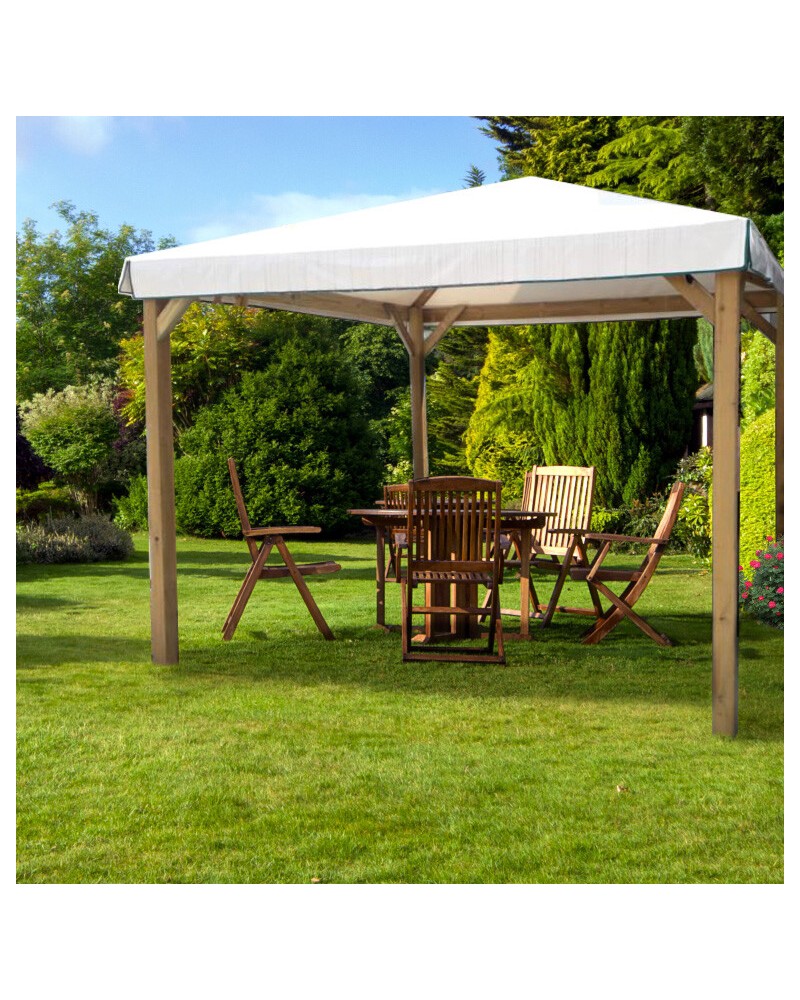 GAZEBO ISCHIA 360X360 SENZA GRIGLIATI