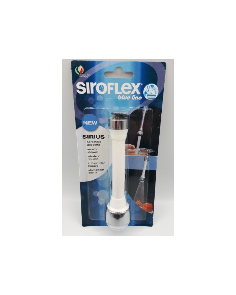 AEREATORE / DOCCETTA SIROFLEX CON SNODO OTTONE ART. 2493/50S
