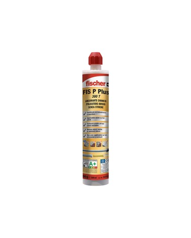 Ancorante chimico FIS P PLUS 300 T 300ml FISCHER ART. 547530