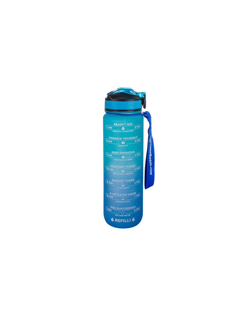 BORRACCIA MOTIVAZIONALE BLUE ACQUAMARINE