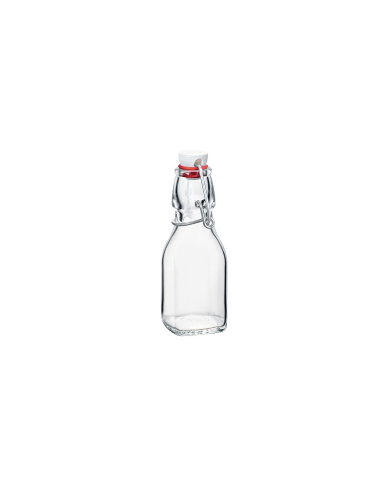 Bottiglia Quadra in vetro 12,5cl Swing Bormioli Rocco