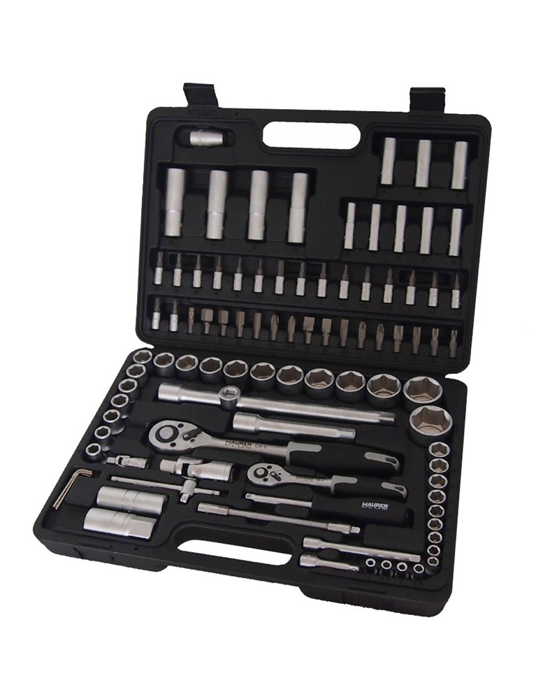 CASSETTA 94 BUSSOLE + ACCESSORI DA 1/4 e 1/2 CON VALIGETTA